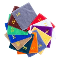 AHSNME 10pcs Small Towel 100% Cotton Children's Hand Washing Towels Kindergarten Kitchen Towel Customized Towel 1