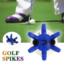 Anti Slip Replace DIY Golf Accessories Golf Spikes Football Tool Fixed Rubber Golf Shoe Spikes Lawn Durable