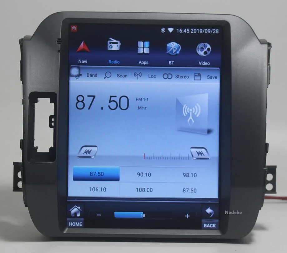 Clearance Tesla style Android 7.1 Car GPS Navigation DVD Player For KIA Sportage 2010-2017 car stereo auto radio multimedia unit 3