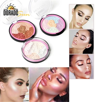 

Doradosun Cosmetic Powder High-gloss Powder Flash Stereo Brighten Concealer Pancake Baking Powder