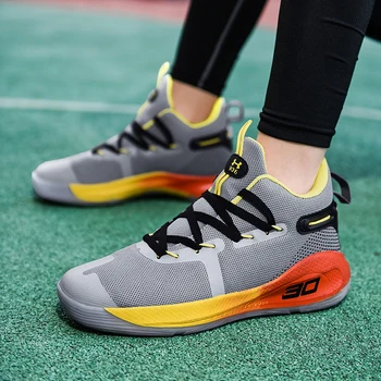

Fashion couple models high basketball shoes breathable wear non-slip casual shoes Zapatos Hombre Sapatos training shoes Lac-up