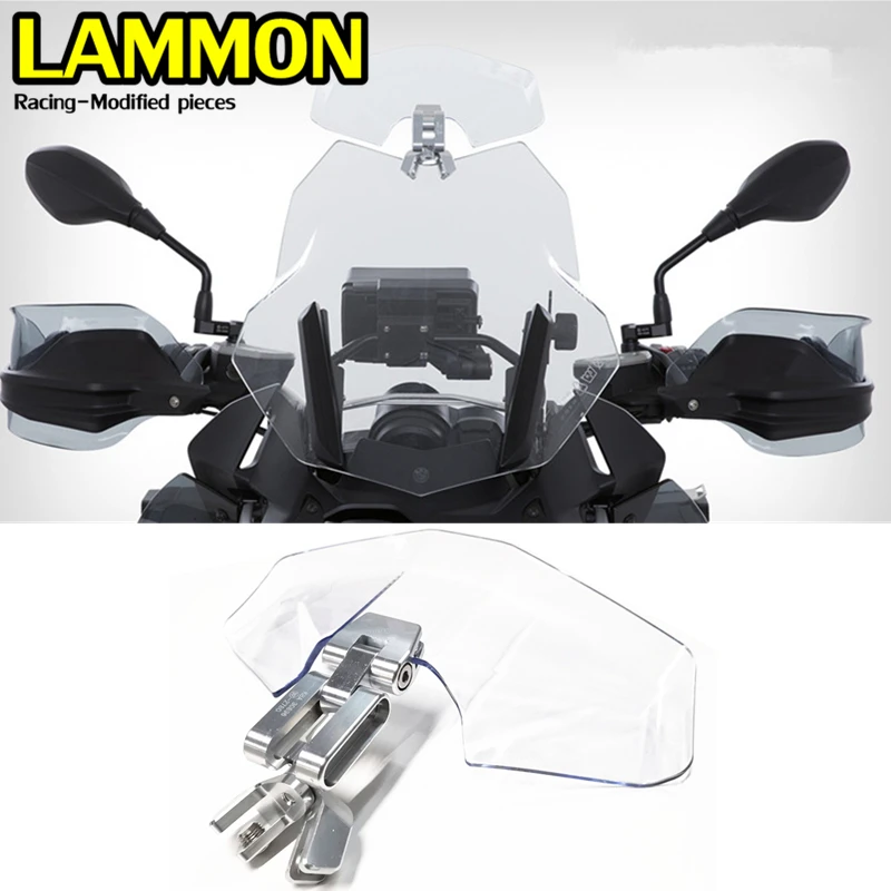 

FOR Kymco CT250 AK550 Xciting 300 400 L300 Motorcycle Accessories Multi-function Windshield Heightening