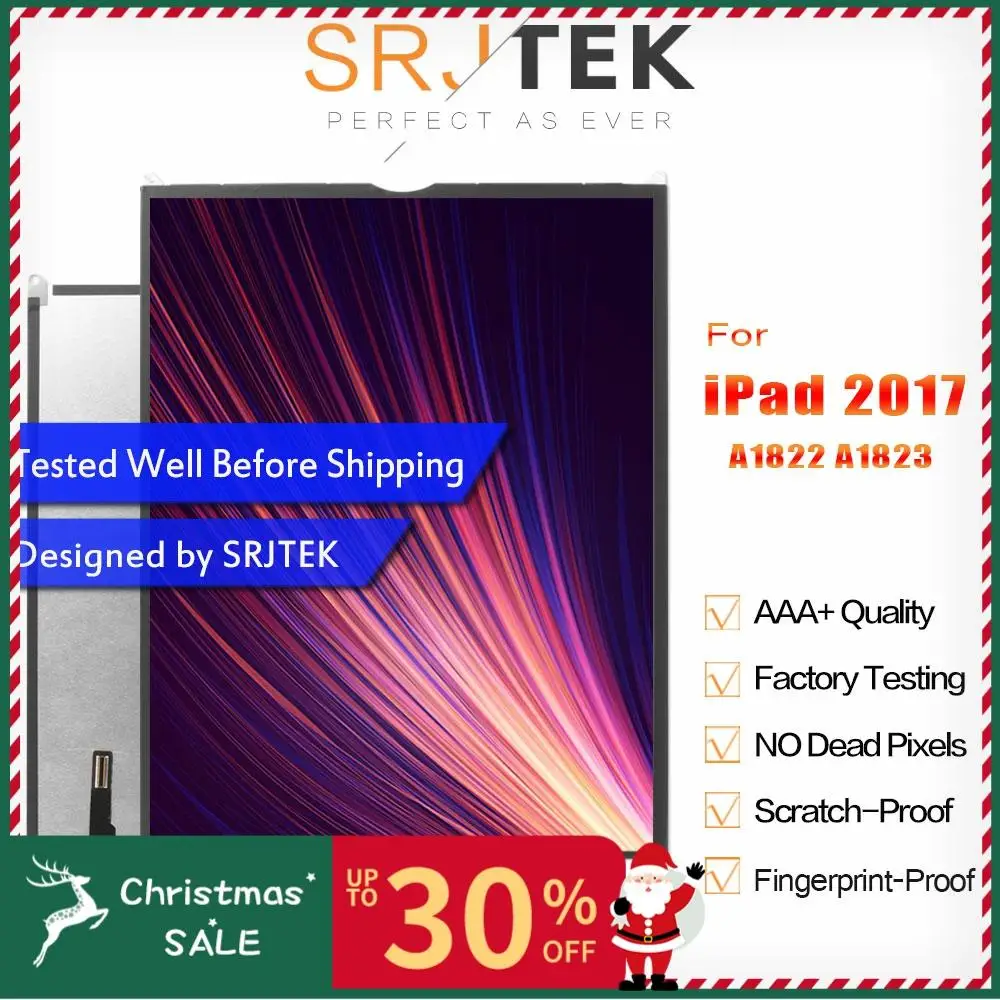 Дисплей для iPad 9,7 A1822 A1823 ЖК-экран для iPad ЖК-дисплей для iPad 5 экран дисплей Матрица Замена