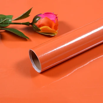 טפטים בצבעים - Orange, 40cm x 5m