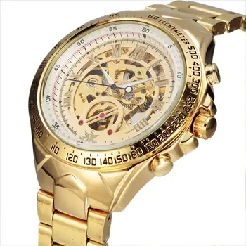 

Top Luxury Brand SEWOR Watch Men Skeleton Automatic Mechanical Watches gold skeleton vintage watchskeleton Mens watches reloj