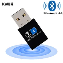 KuWFi беспроводной usb-адаптер Bluetooth 4,0 ключ USB ПК адаптер Bluetooth приемник передатчик для Windows 7/8/10/XP