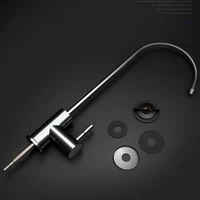 Zinc Alloy Ro Drinking Water Filter Faucet Reverse Osmosis System Spout Tap 1/4 Inch Kitchen Water Filter Faucet 2