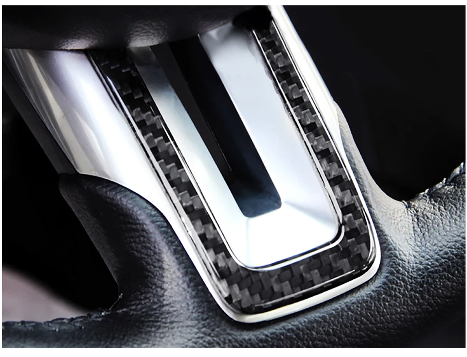 Интерьерный Автомобильный руль Cobra Carbon Shelby Horse логотип эмблема волоконная наклейка для Ford Mustang стайлинга автомобилей