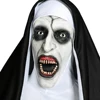 Nun Mask The Nun Cosplay Masks Valak Halloween Terror Costumes For Women Scary Masques Costume Props Deluxe Mascarillas For Man ► Photo 2/6