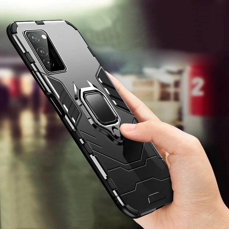 Luxury Armor Shockproof Case for Huawei Honor V30 Magnet bumper Pro V20 V10 V9 Play V8 Silicone Cases | Мобильные телефоны и