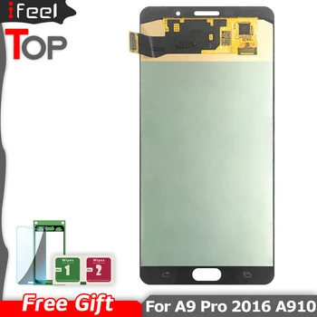 

Super AMOLED Display for SAMSUNG Galaxy A9 LCD Touch Screen Digitizer A9 Pro A910 A9100 LCD Replacement