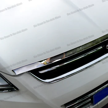 

Lsrtw2017 for For Ford Kuga Escape Car Front Bumper Engine Hood Strip Trims Accessories 2013 2014 2015 2016 2017 2018 2019 2020