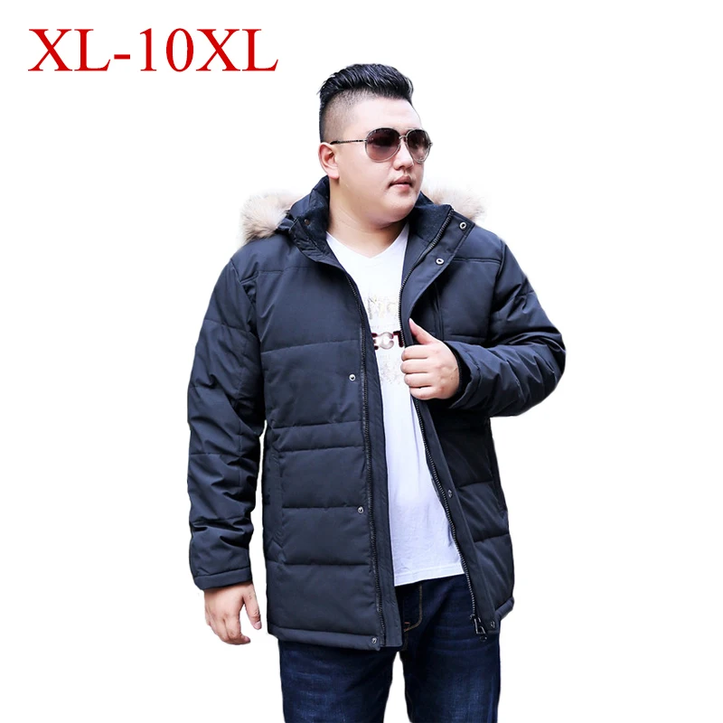Большая большая 10xl 9xl 8xl 6xl брендовая зимняя новая мужская куртка с длинным плечом