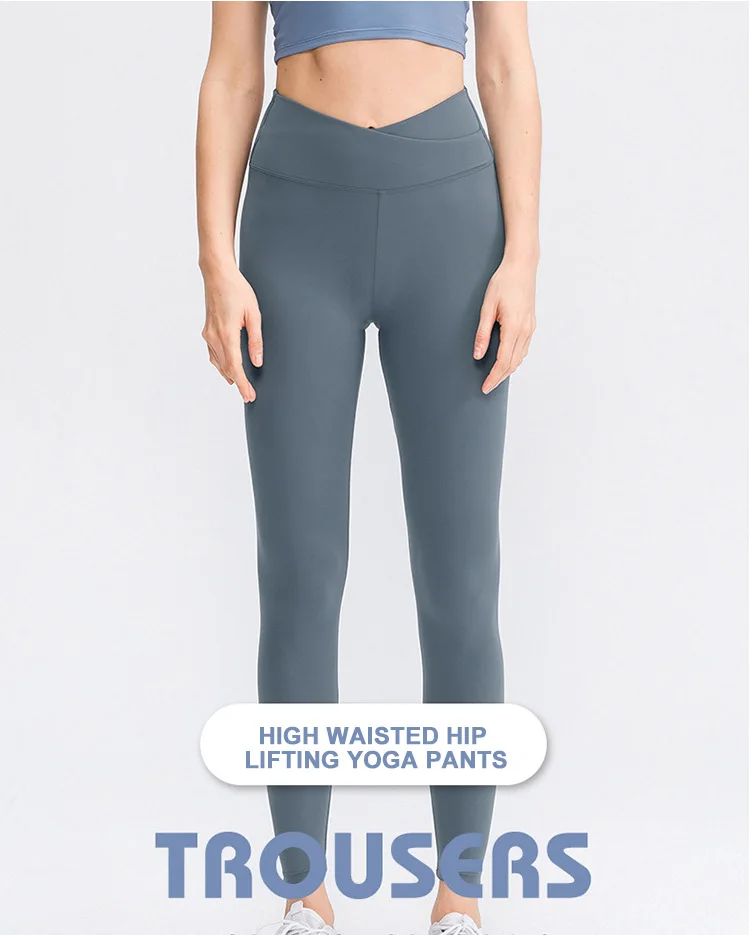 NEW Skin Friendly Cross Yoga Pants High 