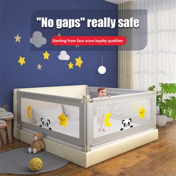 

Infant bed rails, vertical lifting bed rails, adjustable extra long safety bed crib rails, safety rail children's railings-queen