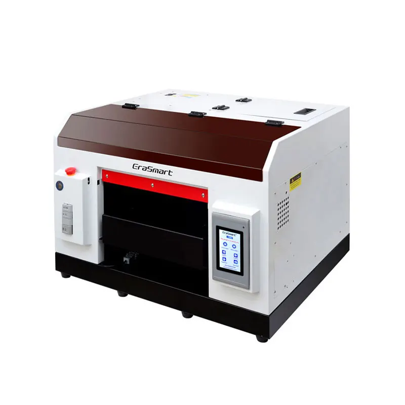  A3 Flat Bed Printer Uv A3 3D Printer Mini Mug Led Handtop Uv Printer For logo DIY printing