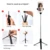 Портативный Штатив для Мобильного Телефона Selfie Stick С Дистанционным Управлением Телескопический Телефон Bluetooth Stick Для Huawei iPhone Android