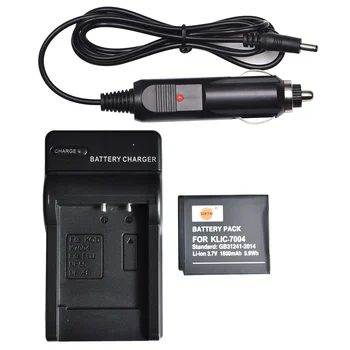 

DSTE KLIC-7004 Battery with US Plug Charger Kit for KODAK Q7 Q10 Q-S1 M1033 V1073 V1253