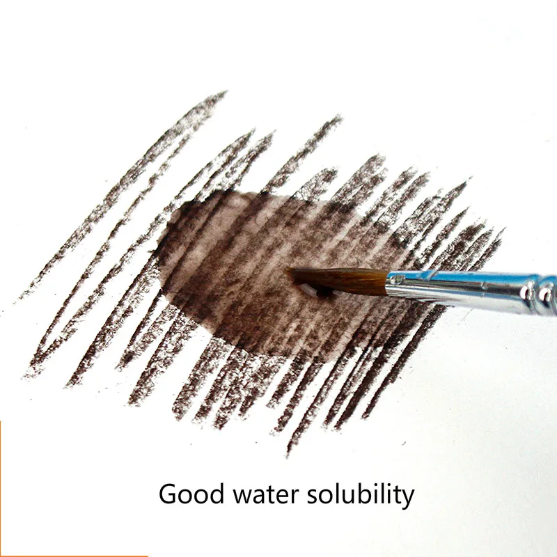 Black Charcoal Bar Brown Charcoal Water Soluble Pencil Design Type Drawing Sketch Pencil Sketch Painting Supplies