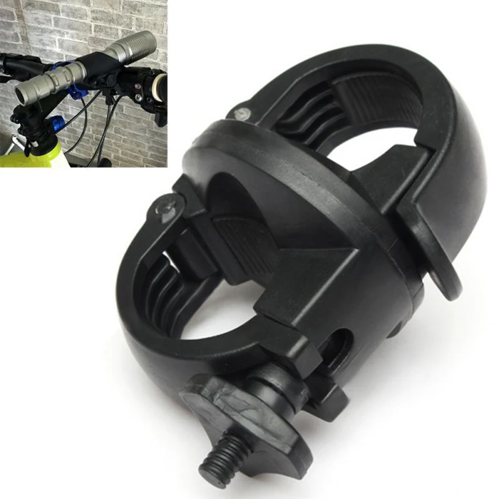 BESPORTBLE Bike Handlebar Flashlight Holder Clamp 360 Degree Rotating