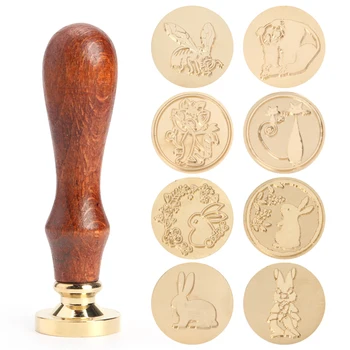 

1PC Retro Wax Seal Stamp Animal Sealing Stamp for Scapbooking Decorative Stamp Invitation Gift Cards Stamp Craft Gift