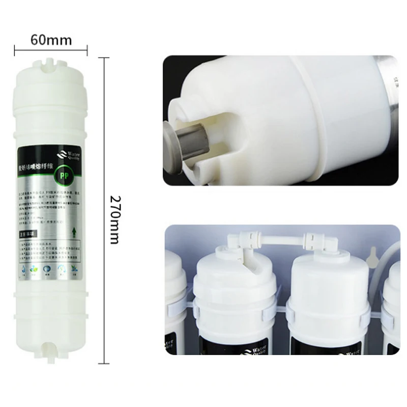 Carbono Filtro Cartucho de FILTRO de ÁGUA Para 5 FASE OSMOSE REVERSA