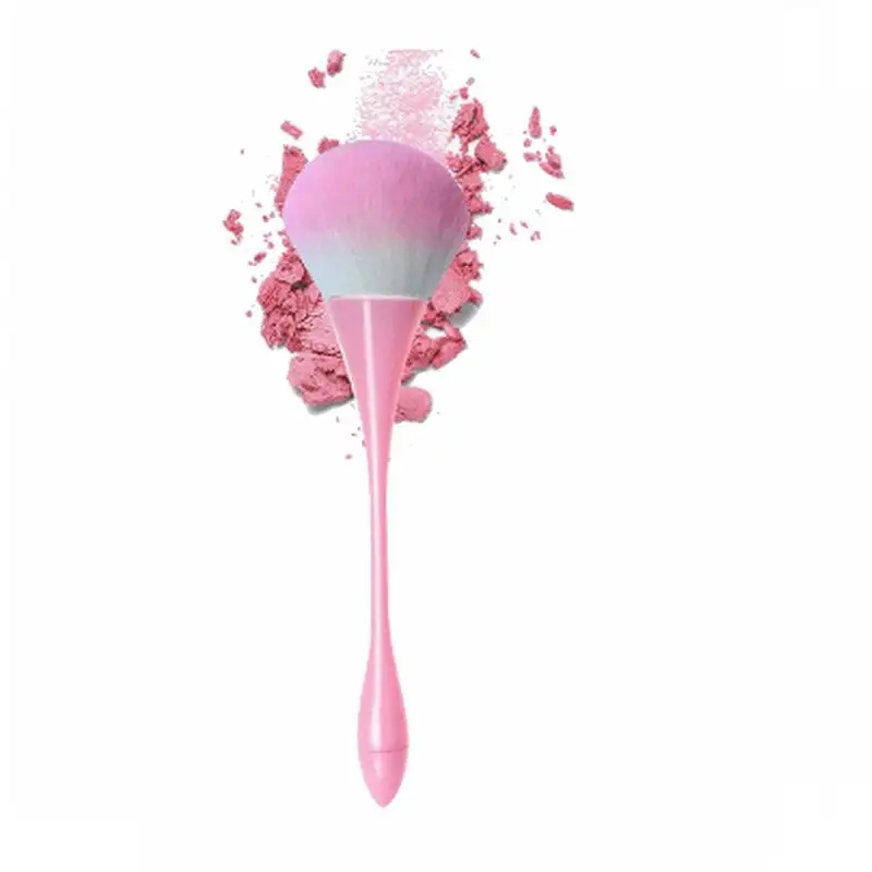 PINK Developfly кисть для пудры, основы, кисти для макияжа, профессиональная косметика, кисти для теней, губ, набор кистей, инструменты для макияжа лица - Handle Color: PINK