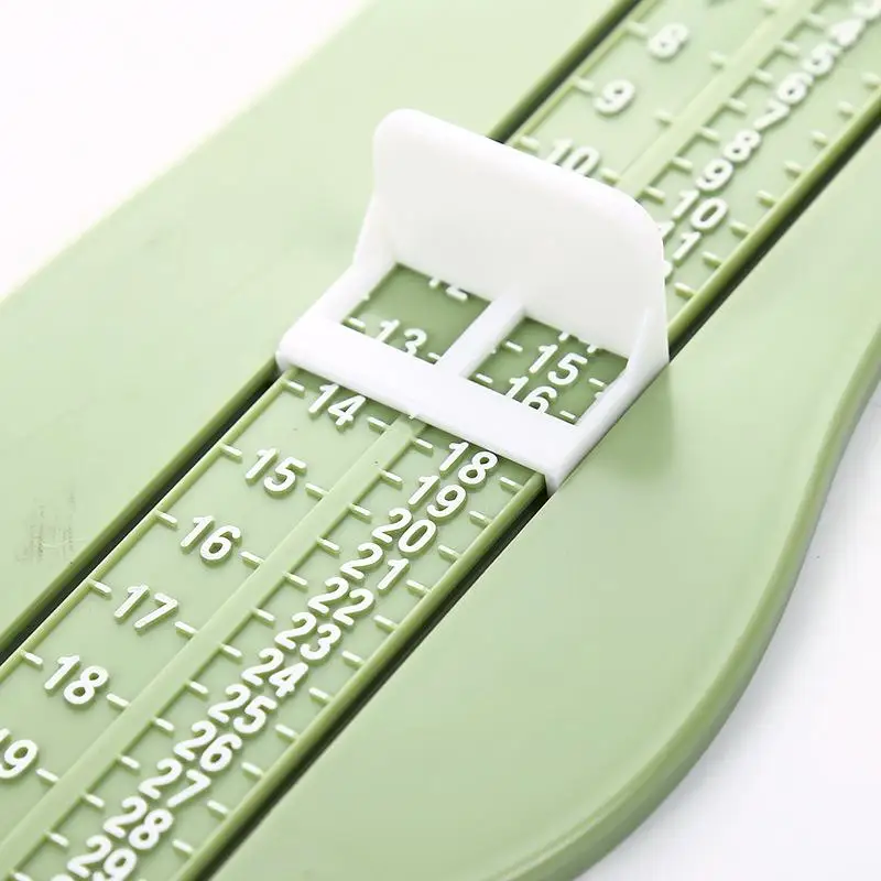 Foot Measure Gauge 3 Colors Baby Kid Foot Ruler Shoes Size Measuring Ruler Shoes Length Growing Fitting Tool Measures