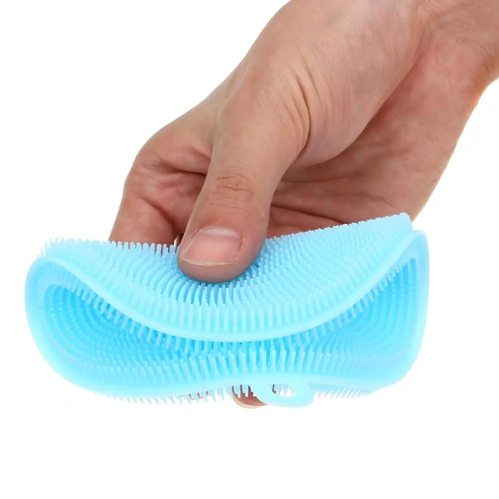 6pcs 6pcs Kitchen Cleaning Brush Silicone Dishwashing Brushes Circular Dish Washing Brush Fruit And Vegetable Cleaning Brushes