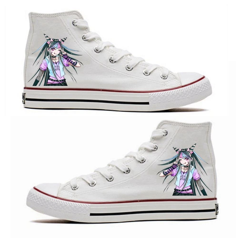 4 Тканевая обувь для костюмированной вечеринки Danganronpa Mioda Ibuki; женская и Мужская Спортивная обувь для подростков; Повседневная Уличная обувь для путешествий - Цвет: 4