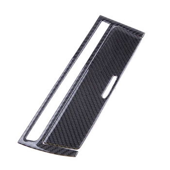 

DWCX Car Carbon Fiber Center Console Dash Storage Ashtray Trim Sticker Fit for BMW E46 4 Door 1998-2002 2003 2004 2005 2006