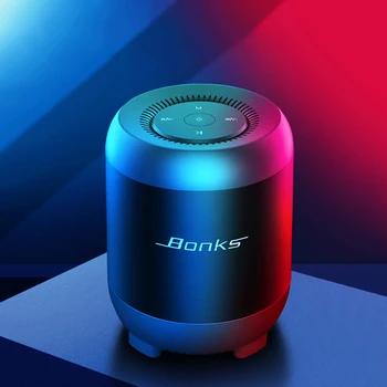 

Wireless Bluetooth Speaker AI Intelligent Artificial Voice Control Card Small Audio Mobile Phone Computer New EY330
