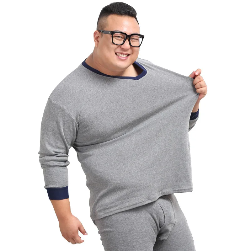 Мужская теплая одежда, термо кальсоны 3XL-7XL, большой размер, мужское термобелье, хлопок плюс бархат, толстое термобелье