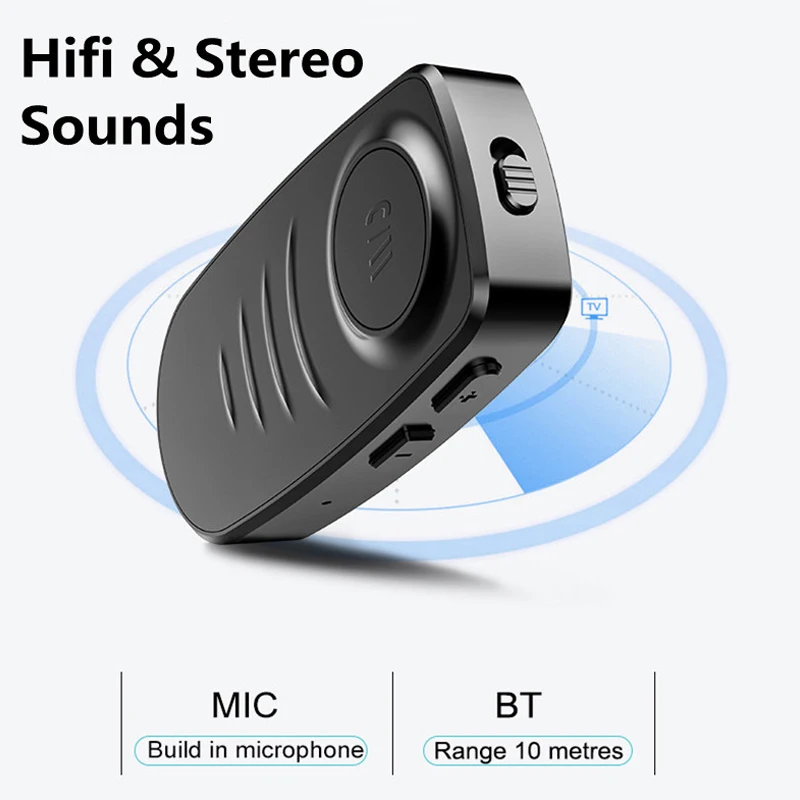 3,5 мм разъем AUX MP3 музыка Bluetooth 5,0 приемник автомобильный Громкая связь беспроводной адаптер динамик наушники аудио передатчик