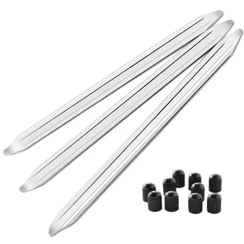 

Bike Tire Iron Set Removel Tires Tools Irons Motorcycle Change Tool Kit, Tire Valve Caps(Set of 13)