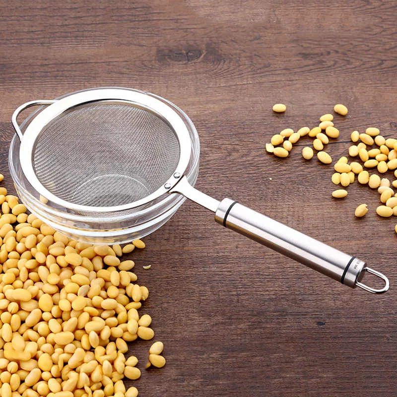 Сетка ковш-сито шумовка ложка дуршлаг сок фильтр 304 нержавеющая сталь