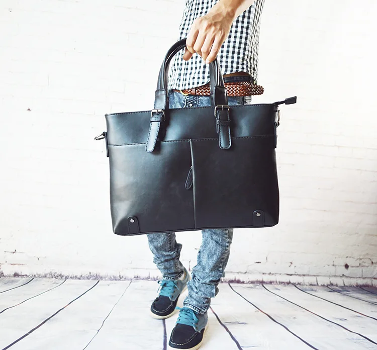 

Korean version 100 retro Pure Pupi Men's bag Leisure Men's one shoulder slant handbag