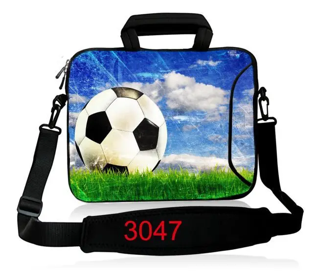 Football Laptop bag Sleeve Case Shoulder handBag Notebook Briefcases For 13 14 15.6 17inch Macbook Air HP Lenovo Dell Top-Handle |