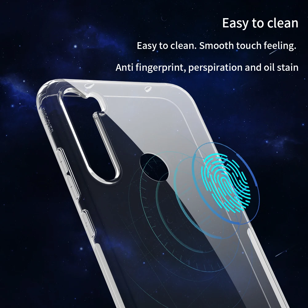 Чехол NILLKIN для Xiaomi Redmi Note 8, чехол Redmi Note 8, силиконовый прозрачный мягкий чехол из ТПУ для задней панели Redmi Note8, чехлы для телефонов