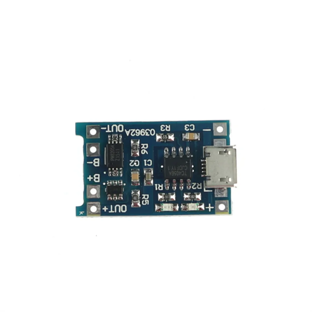Micro USB 5V 1A 18650 TP4056 модуль зарядного устройства литиевой батареи зарядная плата с