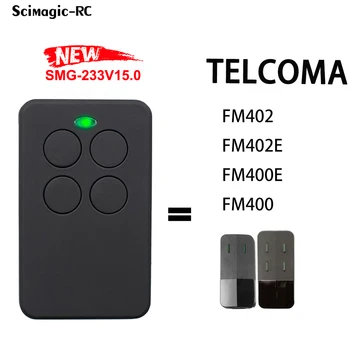 TELCOMA Remote Control Duplicator TELCOMA FM400 FM400E Garage Gate Remote Control 433.92MHz Command Key Fob 1