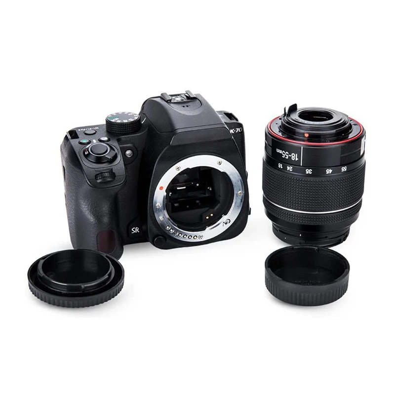 Задняя крышка объектива + Крышка корпуса камеры для Pentaxist PK K Mount DS D DL K10D K20D K100D K110D