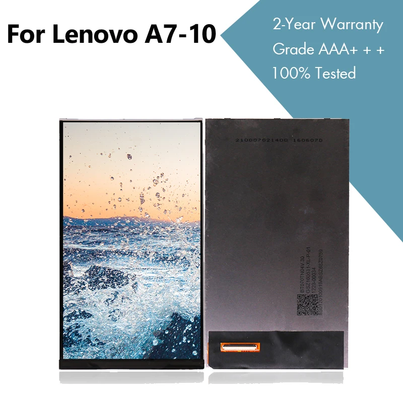 10 шт./лот для lenovo Tab 2 A7-10 A7-10F A7-20 A7-20F ЖК-дисплей Экран дисплея дигитайзер сенсорный