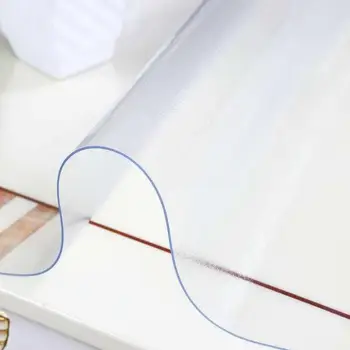 

Transparent Waterproof Oil-proof Rectangle Table Cover Mat Tablecloth Wedding Dining Table Cover Tea Table Cloth for party