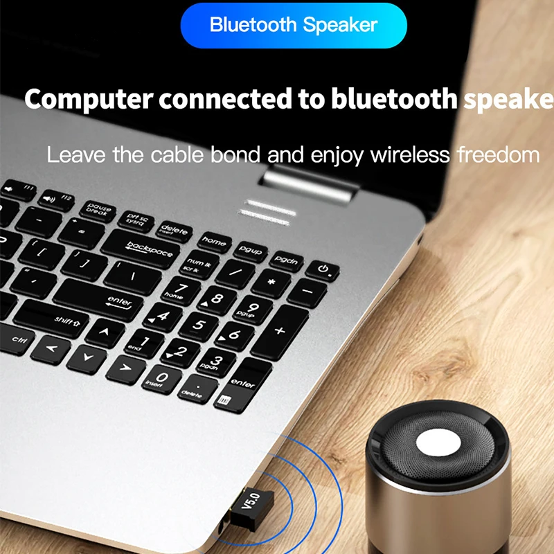 USB bluetooth адаптер HUASIFEI 5 0 приемник модулятор беспроводной Aux для компьютера ПК