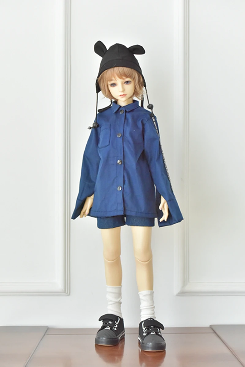 Кукольная одежда модная длинная рубашка 1/3 1/4 1/6 BJD SD мягкого плюша; аксессуары для куклы игрушка для детей платье ручной работы Одежда для куклы, ежедневная Костюмы игрушки