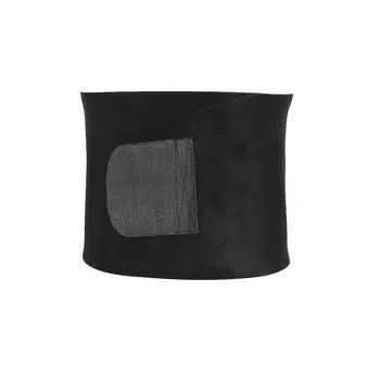 

Professional Polyester Fiber Black Climbing Sweat Belt Sport Belt Marvellous Waist Trimmer Fitness Equipment Yoga Outdoor Gym
