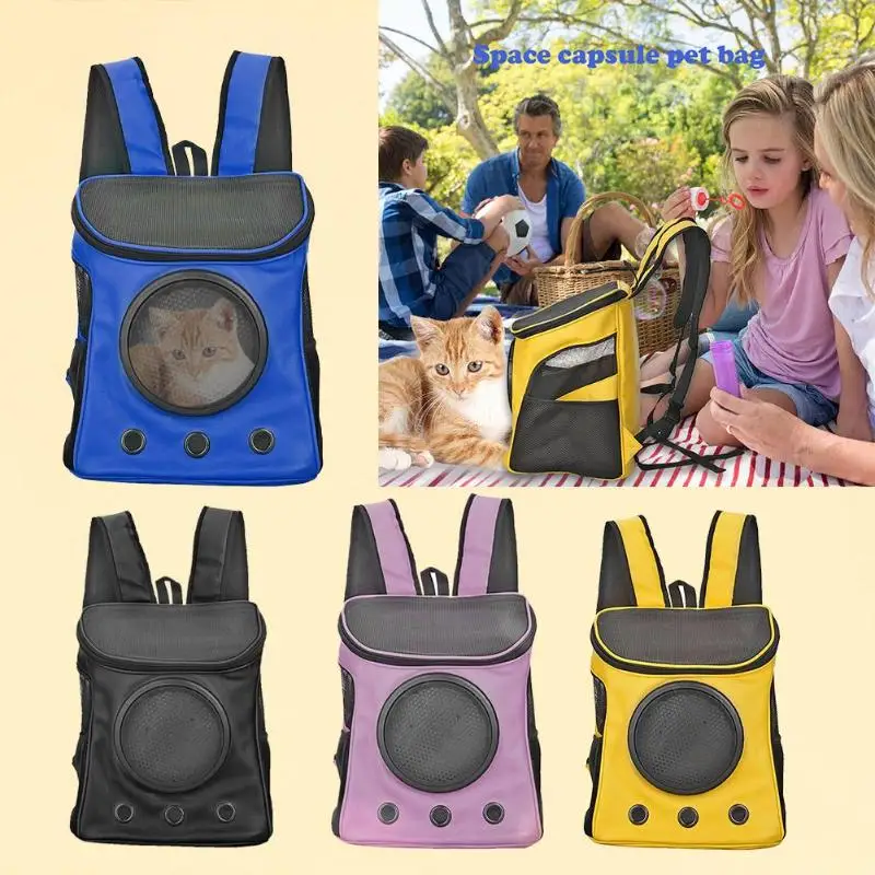 Outdoor Breathable Mesh Pet Carrier Backpack for Dog Cat Portable New Out Travel Comfortable Front Bag Carrying Bags