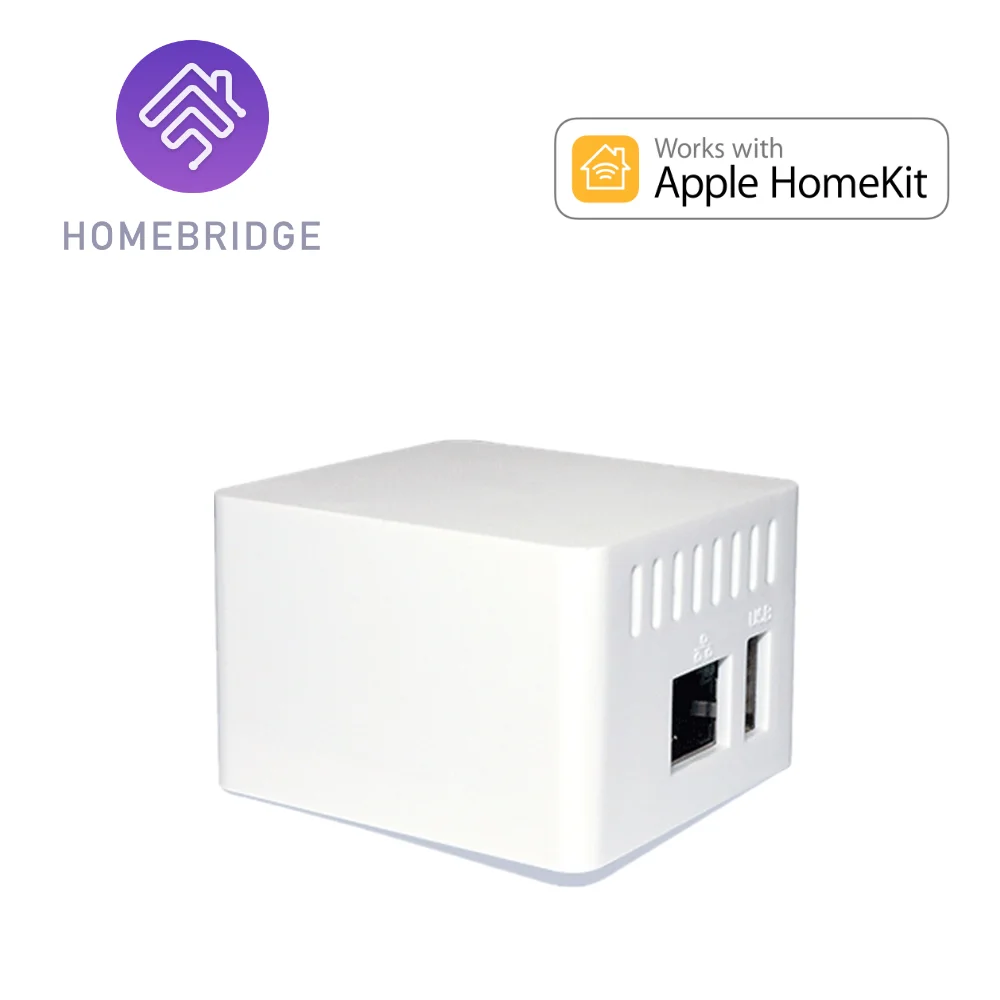 

Homekit Homebridge Server works with Nest Ring Ecobee Sonos Tuya Smartlife WiFi Smart Home Gadgets