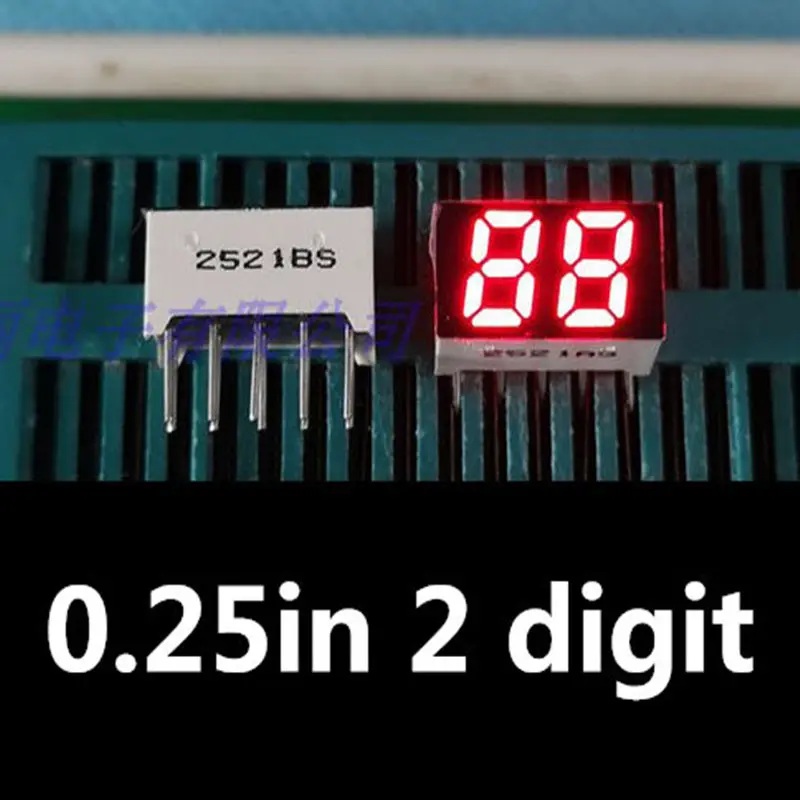 US Stock 5 inch 7 Segment Red LED Display Common Anode